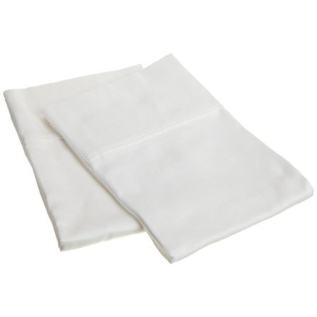 IMPRESSIONS Impressions 300KGPC SLWH 300 King Pillow Cases; Egyptian Cotton Solid - White 300KGPC SLWH